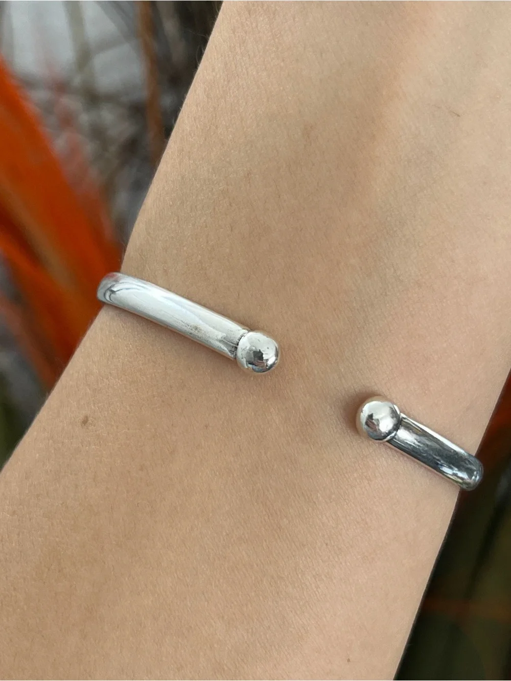 Unisex S925 Silver holding hands cuff Bracelet top seller gift for friend